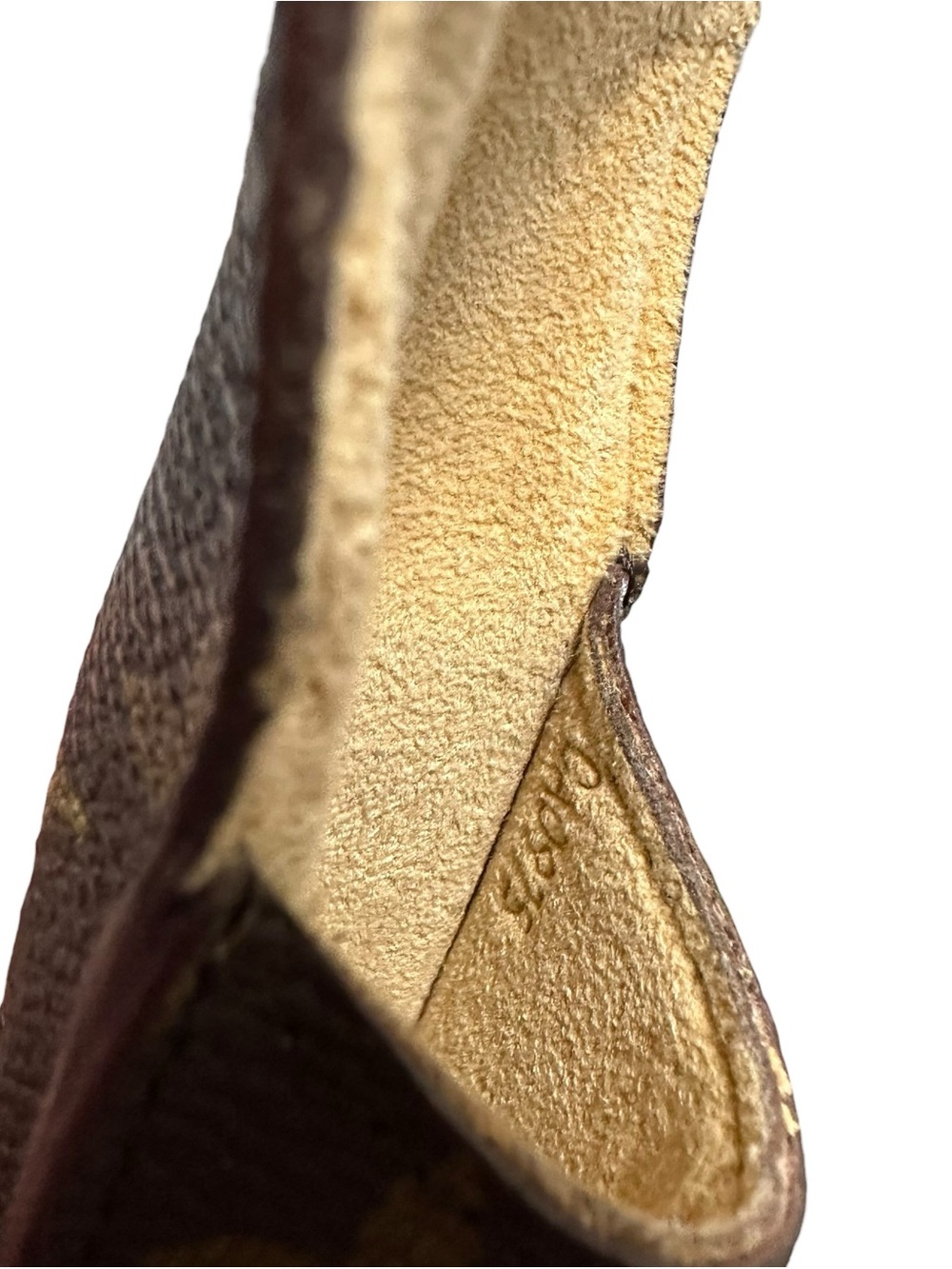 Louis Vuitton 1995 Monogram Leather & Tan Suede Eyeglasses Sunglasses Case - Picture 5 of 11